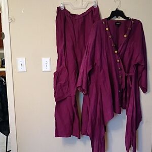 Purple Tunic and Pants